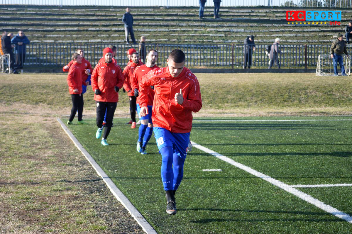 Fudbaleri Radnickog - trening