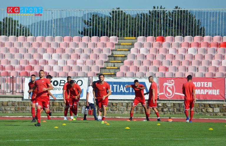 Fudbaleri Radnickog - trening