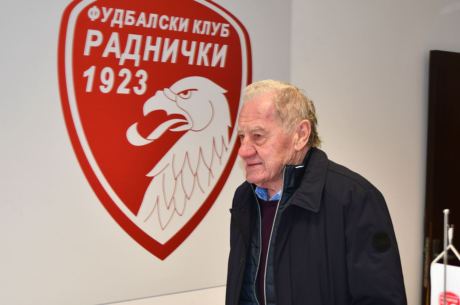 Milan Mandarić u poseti Radničkom 1923, istaknuta želja za zajedničkom saradnjom